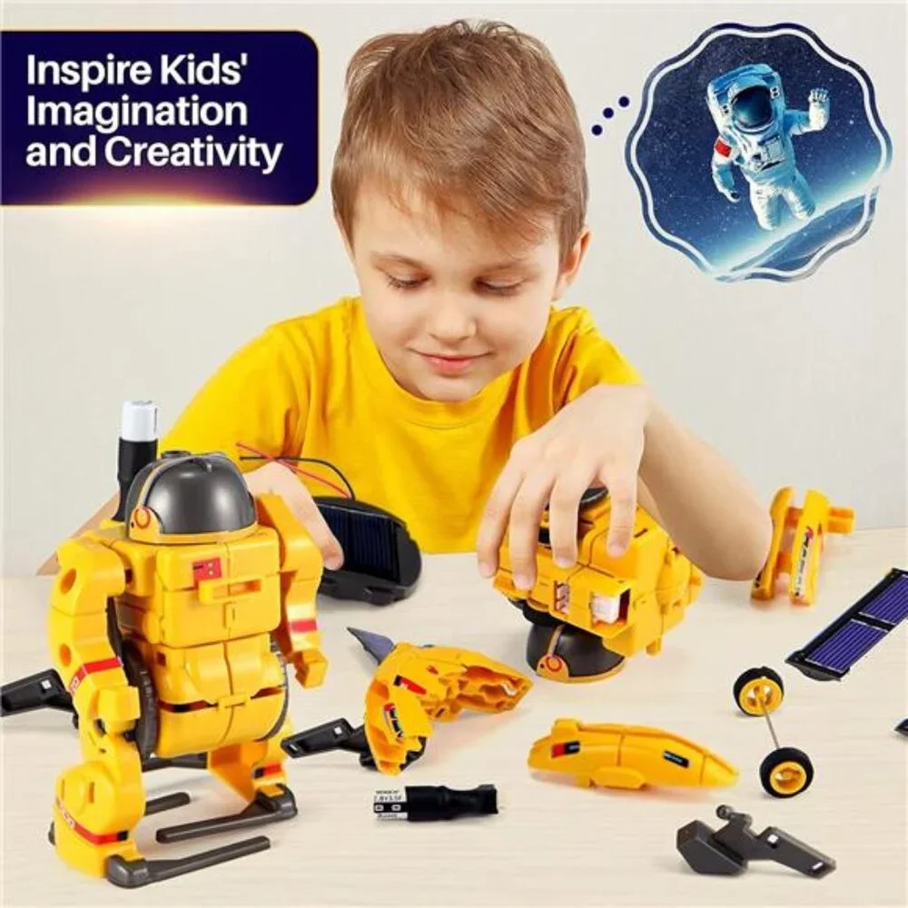 120Pcs Educational Project Building Experiments Robots Solar Space for‎ Kids